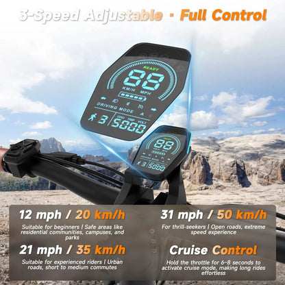 Experience the Thrill of the G67 Adult Electric Scooter - 800W Power, 31MPH Speed, and 30-Mile Range for Unmatched Off-Road Adventures!